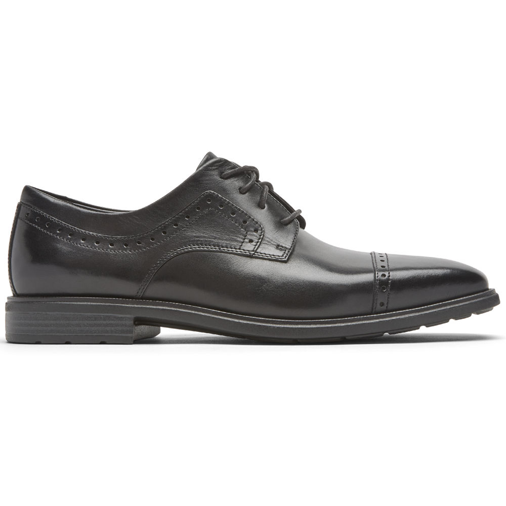 Rockport Finskor Herr Svarta - Dres Sports Business 2 Cap Toe - LARKP5314